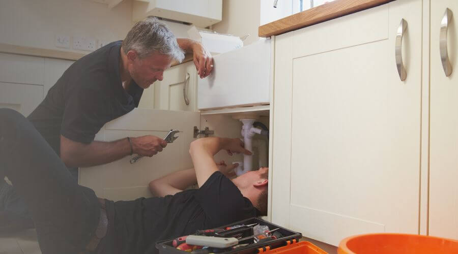 Professional burst pipe repair services in Sailor Springs, IL